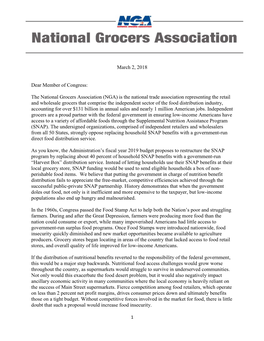 The National Grocers Association