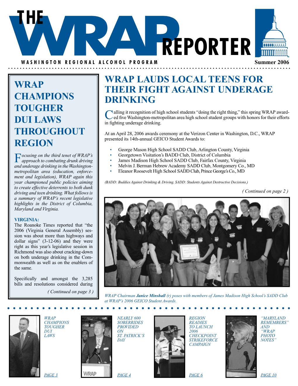 WRAP Reporter Summer 2006