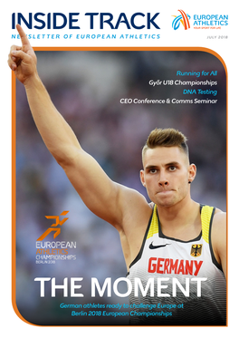 Inside Track Newsletter of European Athletics July 2018