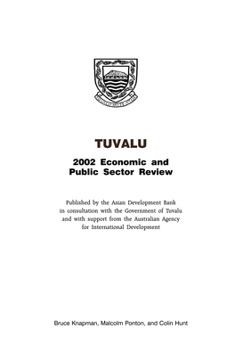 TUVALU 2002 Economic and Public Sector Review