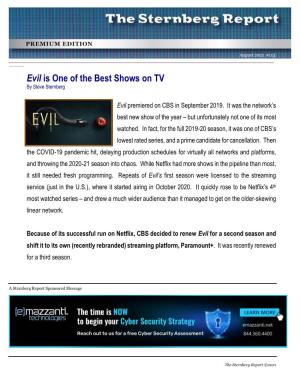 Evil Is One of the Best Shows on TV by Steve Sternberg