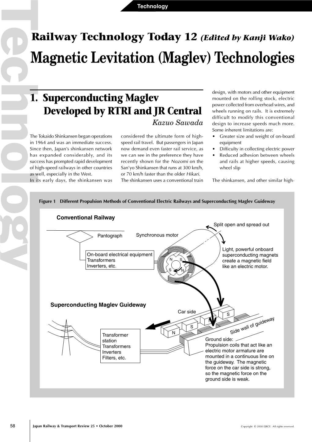 Magnetic Levitation (Maglev) Technologies