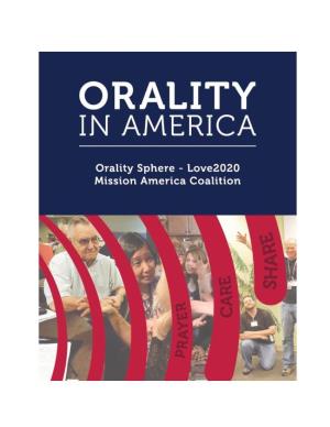Orality in America 2