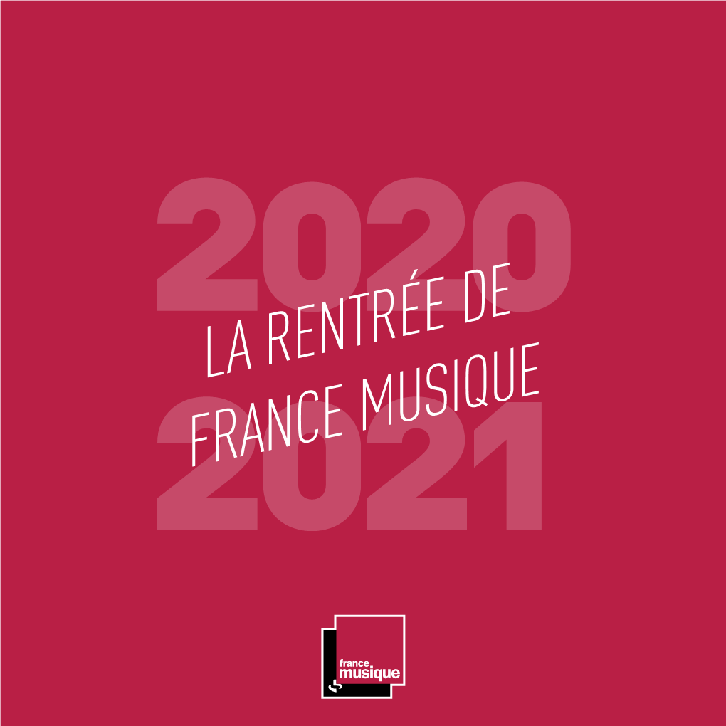 La Rentrée De France Musique