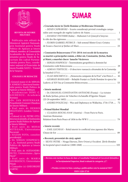 Revista De Istorie Militară Nr. 3-4/2014