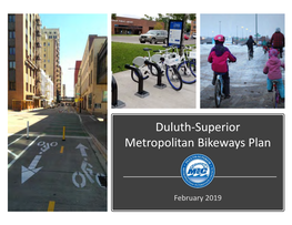 Duluth-Superior Metropolitan Bikeways Plan