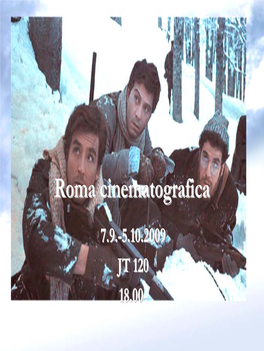 Roma Cinematograficacinematografica