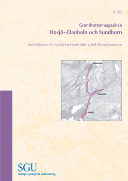 Grundvattenmagasinen Hosjö-Danholn Och Sundborn