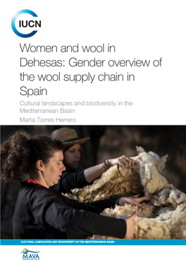 Women and Wool in Dehesas: Gender Overview of the Wool Supply Chain in Spain
