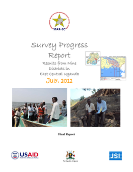 STAR-EC Survey Progress Report