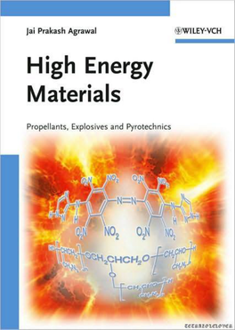 High Energy Materials Related Titles