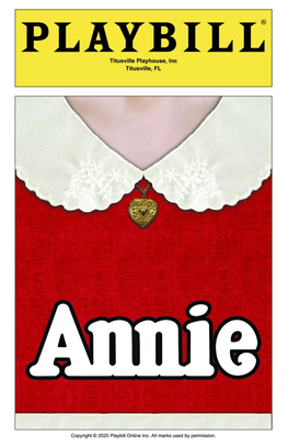 Annie-Playbill.Pdf