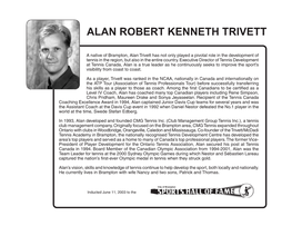 Alan Robert Kenneth Trivett