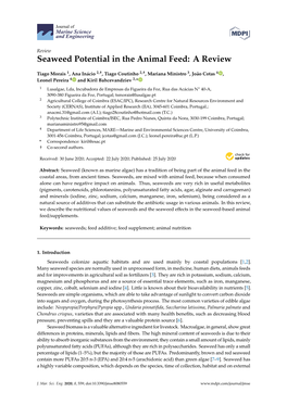 Seaweed Potential in the Animal Feed: a Review