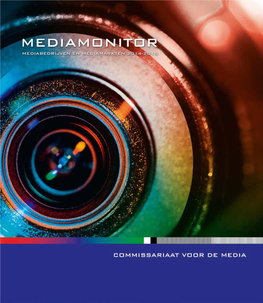 Mediamonitor – Mediabedrijven En Mediamarkten 2014-2015