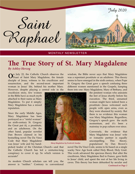 The True Story of St. Mary Magdalene by Ashley Herzog