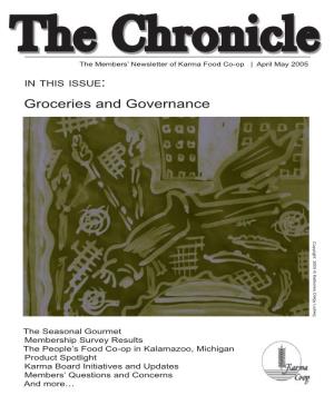 Groceries and Governance
