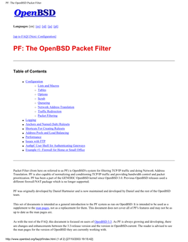 Openbsd Pf Firewall Guide.Pdf