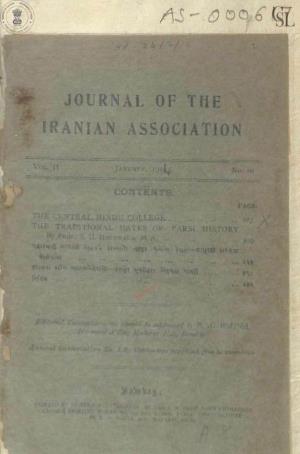 % JOURNAL of the F IRANIAN ASSOCIATION F T a G M P C