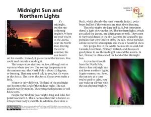 Midnight Sun and Northern Lights Name