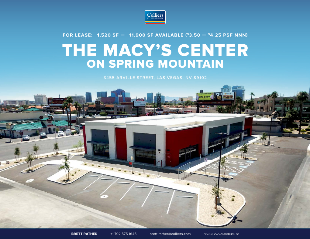 The Macy's Center