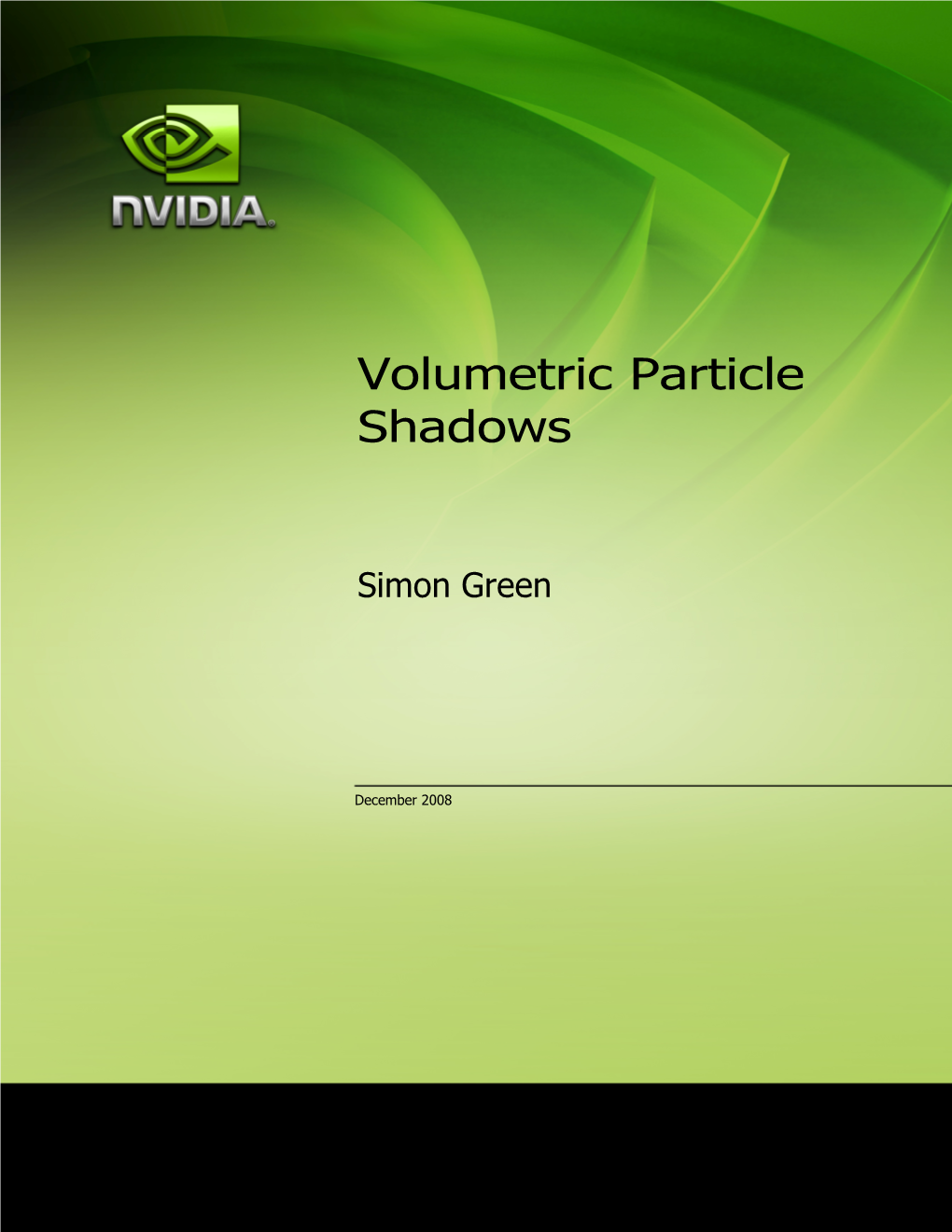 Volumetric Particle Shadows