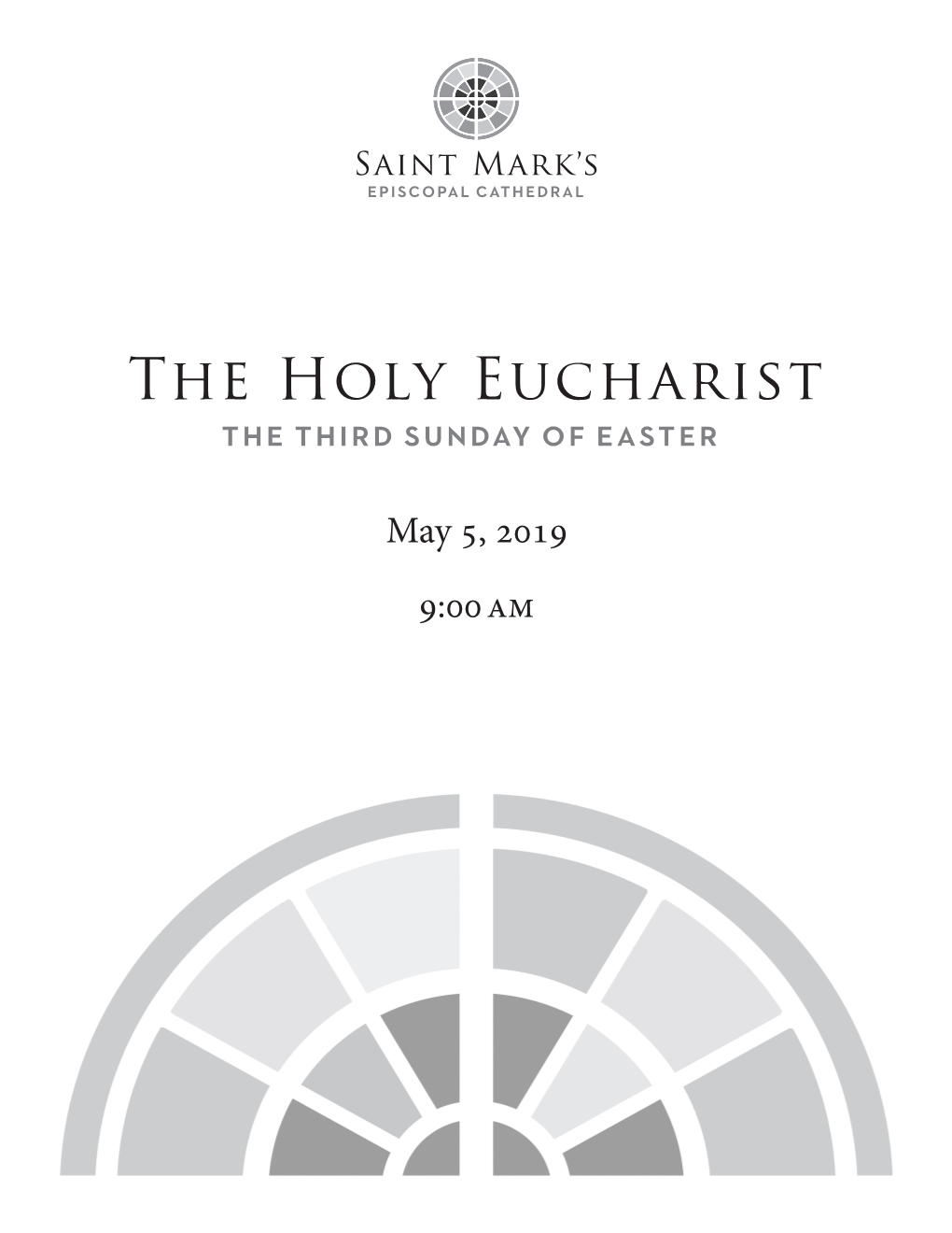 The Holy Eucharist the Third Sunday of Easter