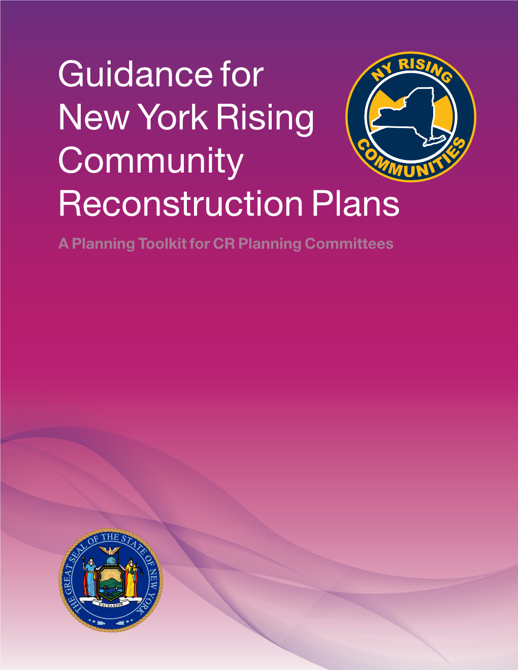 Guidance for New York Rising Community Reconstruction Plans