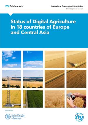 Status of Digital Agriculture in 18 Countries of Europe and Central Asia