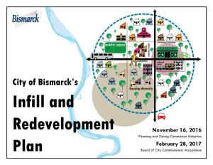 Infill and Redevelopment Plan City of Bismarck