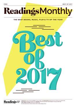 The Best Books, Music, Film & Tv of the Year