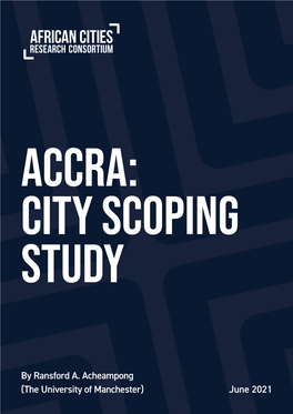 Accra: City Scoping Study