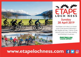 The Event Will Bring a Significant Boost to Inverness and the Loch Ness Area