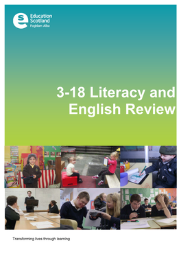 3-18 Literacy and English Review