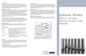Organ Pipes Differences in the Two Constructions