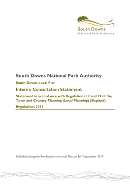 South Downs Local Plan