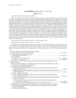 Lonicera (PDF)