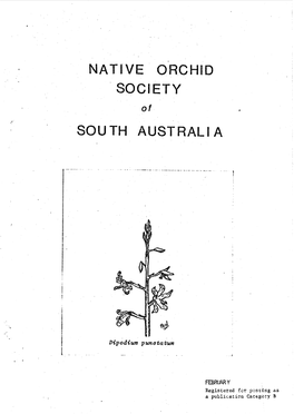 Native Orchid Society of South Australia