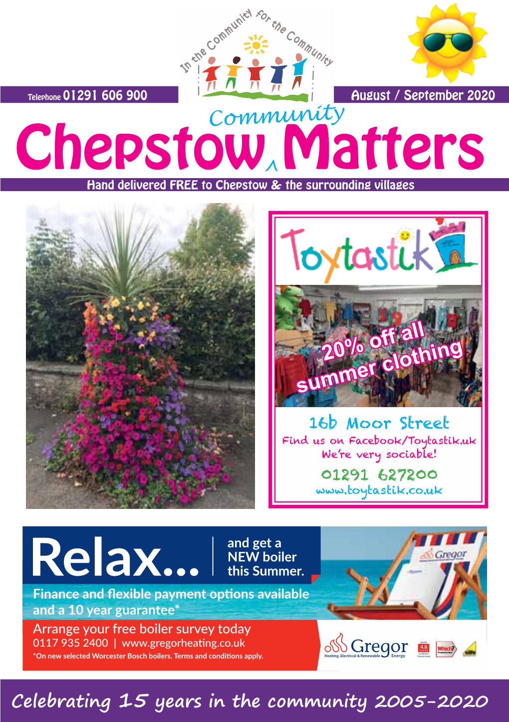Chepstow Matters Editor: Jaci Crocombe Now After a Prolonged Period of Inactivity for Some
