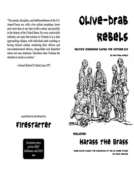 Olive-Drab Rebels U.S