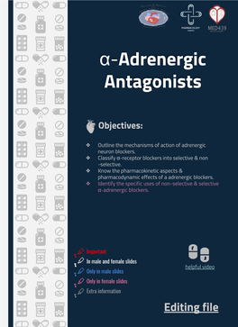 Α-Adrenergic Antagonists