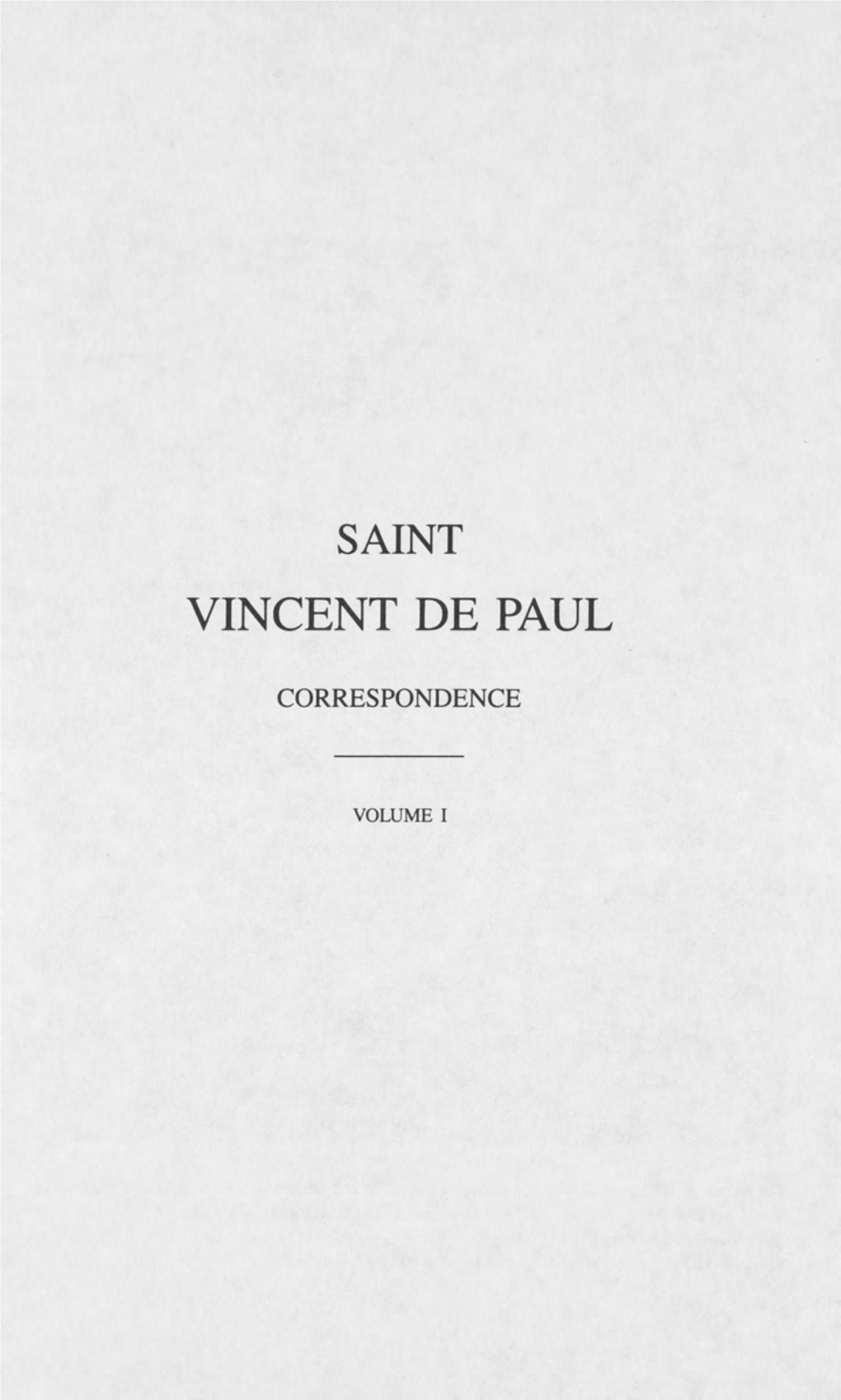 Vincent De Paul