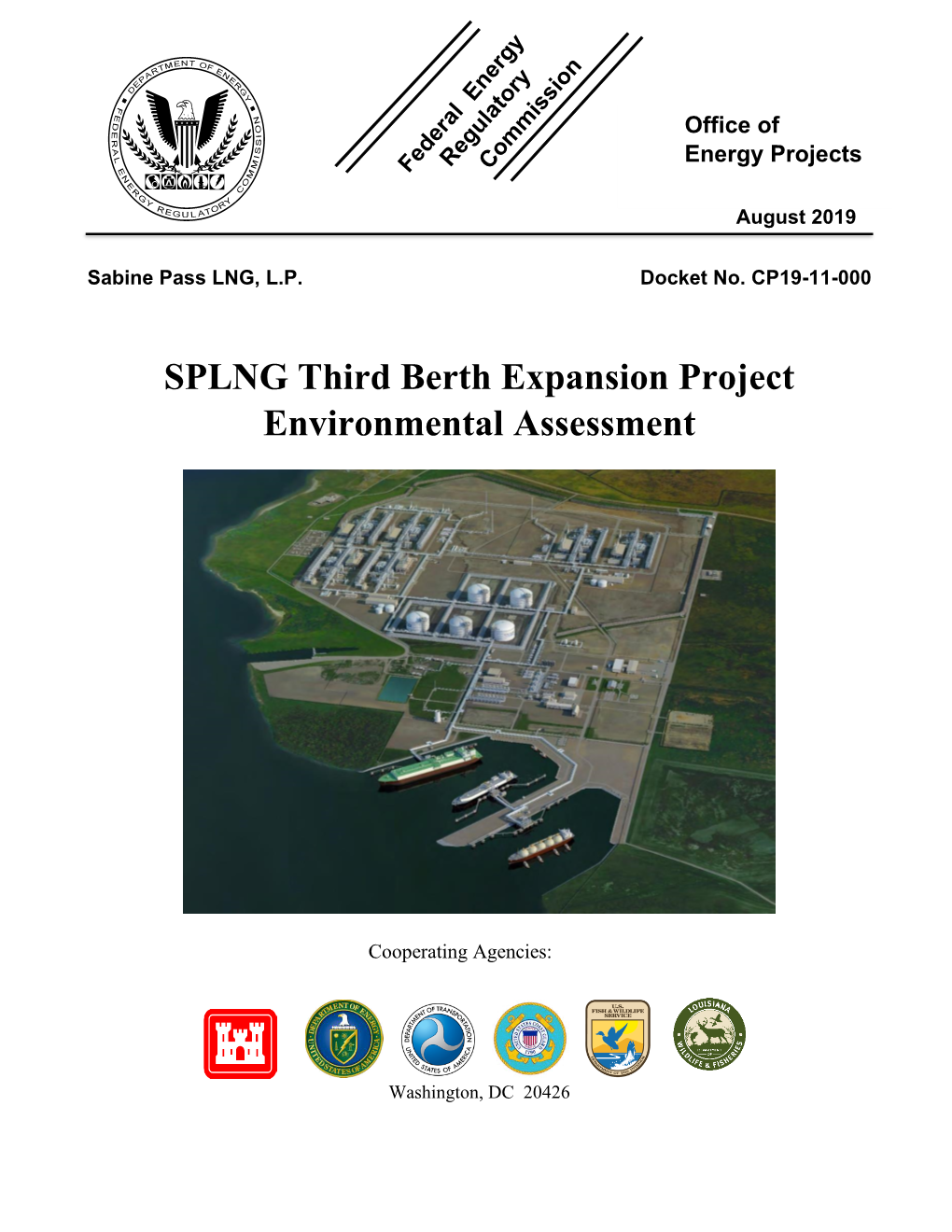 SPLNG Third Berth Expansion Project Environmental Assessment