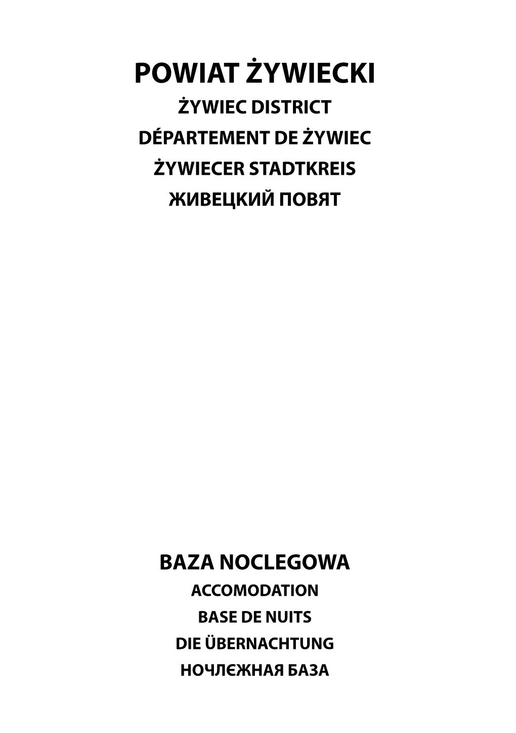 Powiat Żywiecki Żywiec District Département De Żywiec Żywiecer Stadtkreis Живецkий Повят