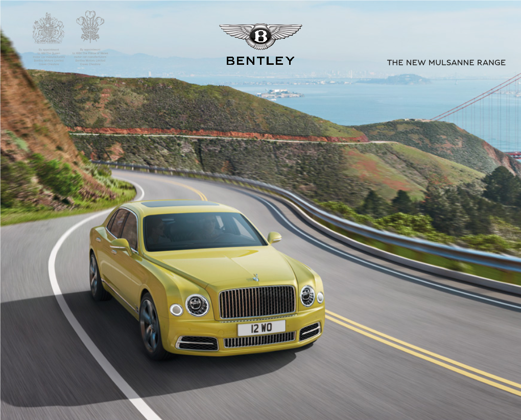 Bentley Mulsanne Brochure