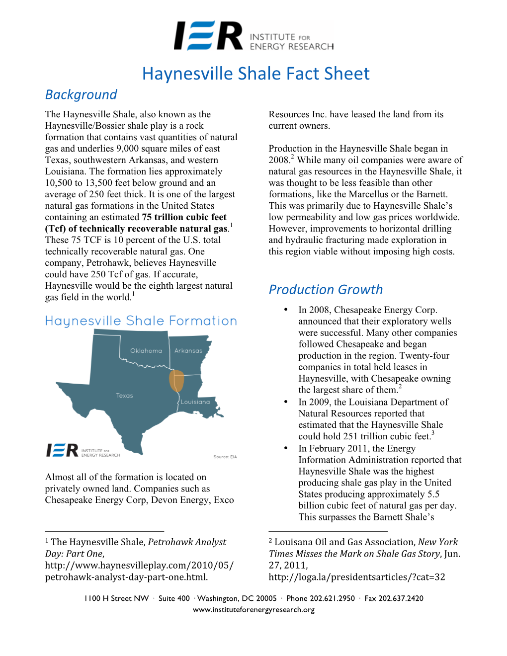 Haynesville-Shale-Fact-Sheet.Pdf