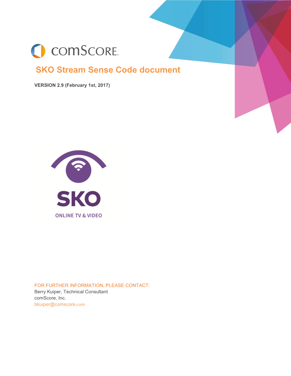 SKO Stream Sense Code Document