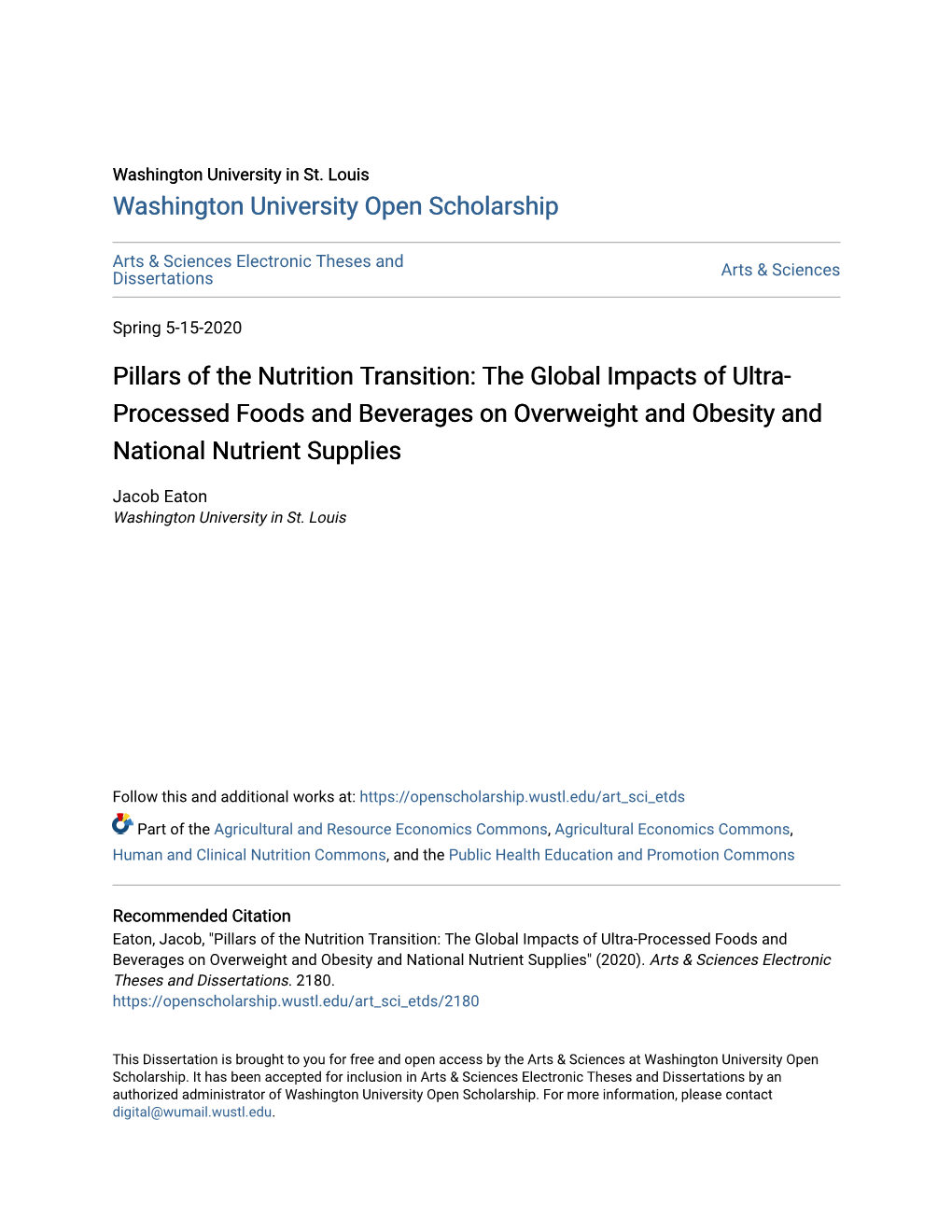 Pillars of the Nutrition Transition: the Global Impacts of Ultra-Processed Foods and Beverages on Overweight and Obesity and National Nutrient Supplies