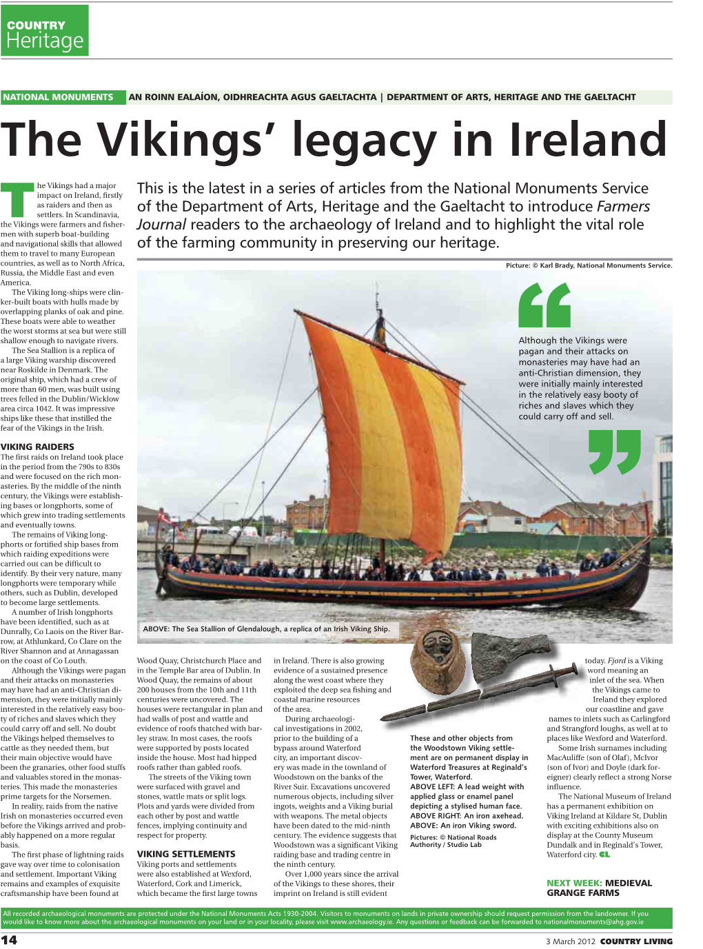 The Vikings' Legacy in Ireland