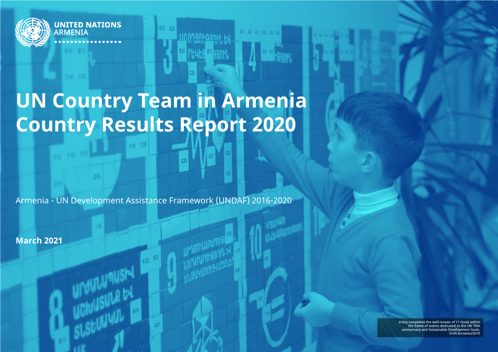 UN Country Team in Armenia Country Results Report 2020